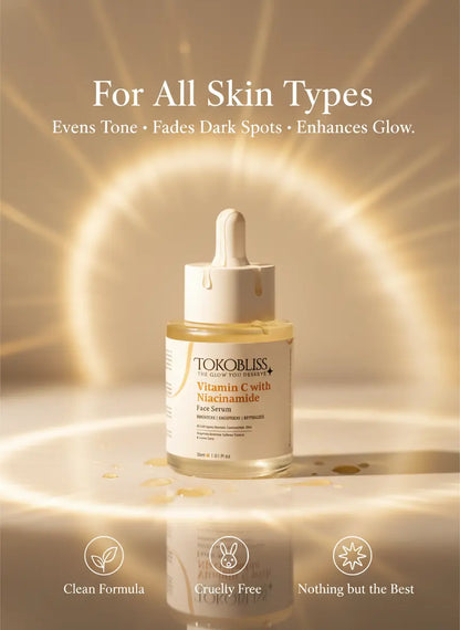 Vitamin C Face Serum with 15% Vitamin C & Niacinamide TokoBliss