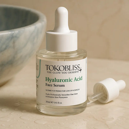 Hyaluronic Acid Face Serum with 2% Hyaluronic Acid & Seaweed Extract TokoBliss
