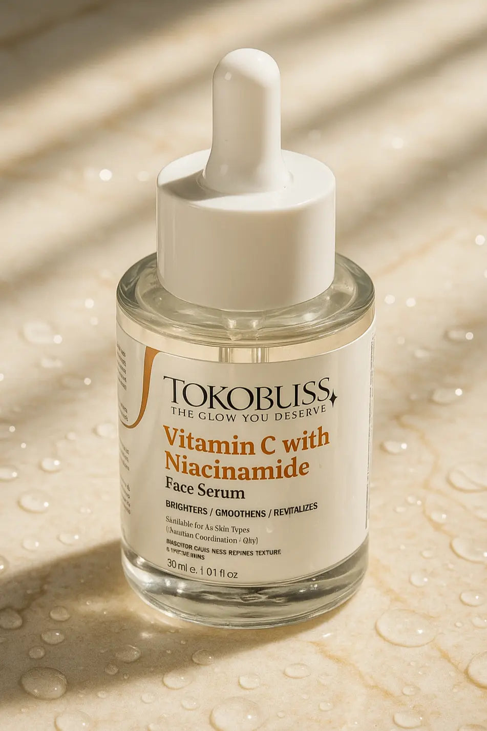 Vitamin C Face Serum with 15% Vitamin C & Niacinamide TokoBliss