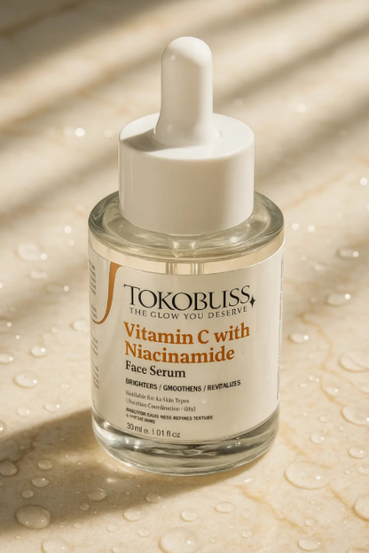 Vitamin C Face Serum with 15% Vitamin C & Niacinamide TokoBliss